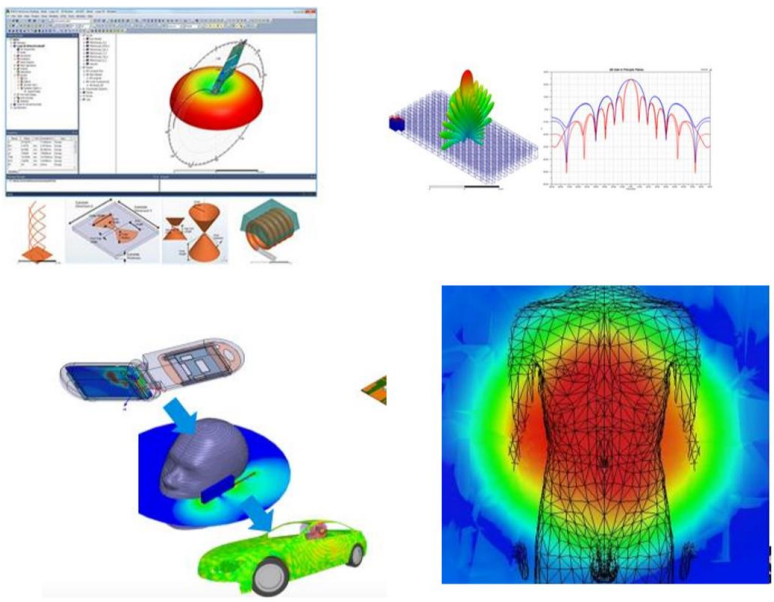 Electromagnetic simulation models